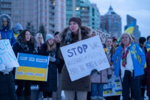Ukraine Russia War protest